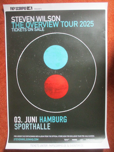 Konzertplakat steven wilson - konzertplakat,